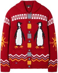 Alanui - For The Love Of Penguin Cardigan - Lyst