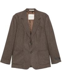 GANT - Herringbone Suit Jacket - Lyst
