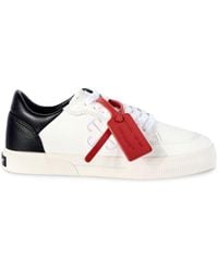 Off-White c/o Virgil Abloh - Vulcanized Contrasterend-tag Sneakers - Lyst