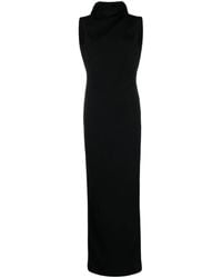 Monot - Hooded Open-Back Maxi Dress - Lyst