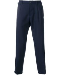 PT01 Straight Leg Trousers - Blue