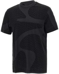 Emporio Armani - Camiseta con logo estampado - Lyst