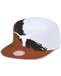 Mitchell & Ness - Ncaa Paintbrush University Of Texas Longhorns Hwc Snapback Cap - Lyst