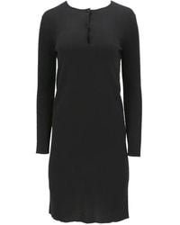 Tom Ford - Long-Sleeve Buttoned Mini Dress - Lyst