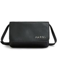 Marni - Sac Banane À Logo Brodé - Lyst