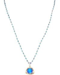 Madison - Mary-2 Bead-Embellished Necklace - Lyst