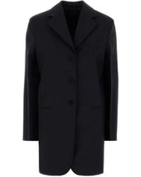 Jil Sander - Single-Breasted Notched-Lapels Coat - Lyst