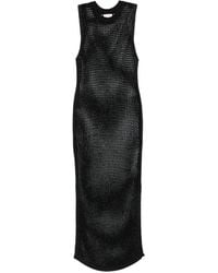 MC2 Saint Barth - Eileen Open-Knit Maxi Dress - Lyst