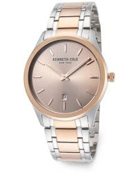 Kenneth Cole - Round-Face 41Mm Watch - Lyst