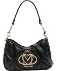 Love Moschino - Logo-Plaque Tote Bag - Lyst