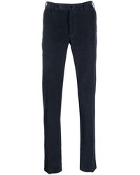 Incotex - Tapered-leg Cotton Trousers - Lyst