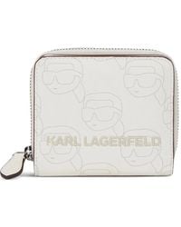 Karl Lagerfeld - Cartera con logo estampado - Lyst
