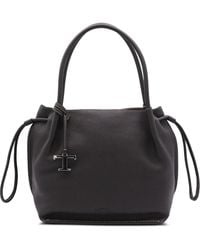 Tod's - Sac Cabas En Cuir À Lien De Resserrage - Lyst
