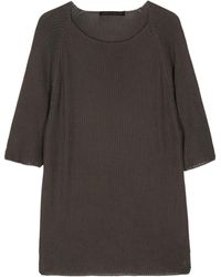 Forme D'expression - Short-sleeve Knitted Jumper - Lyst