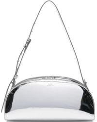 A.P.C. - Borsa A Spalla Demi-Lune Con Zip - Lyst