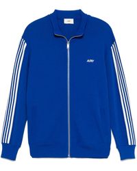 Autry - Logo-Embroidered Cardigan - Lyst