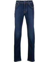 Jacob Cohen - Logo-patch Skinny-cut Jeans - Lyst