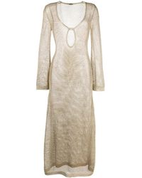 Dodo Bar Or - Etta Metallic Mesh Dress - Lyst