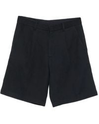 ALPHATAURI - Belt-Loop Pleated Shorts - Lyst