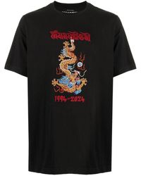 Maharishi - X Tashi Mannox Descending Dragon T-shirt Van Biologisch Katoen - Lyst
