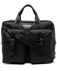 DSquared² - Double-Patch Laptop Bag - Lyst