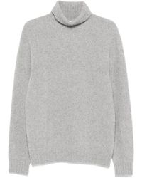 Scaglione - Turtleneck Ribbed Sweater - Lyst