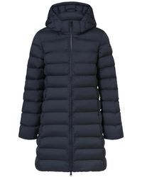 Ecoalf - Cronulla Hooded Single-Breasted Coat - Lyst
