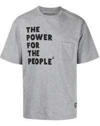 The Power for the People - Logo Print Short-Sleeve T-Shirt - Lyst