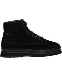 GANT - Bottines Lacées À Logo - Lyst