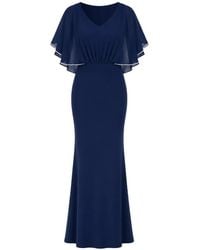 FRANK LYMAN - Vestido Largo Estilo Capa - Lyst