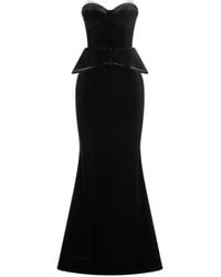 IMROSKA - Vestido Largo 23 Tuxedos - Lyst