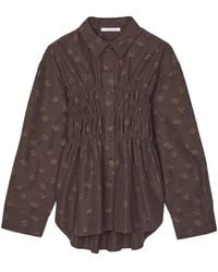 Cecilie Bahnsen - Braxton Floral-Jacquard Shirt - Lyst