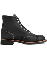 Red Wing - Iron Ranger Leren Veterlaarzen - Lyst