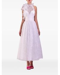 Gemy Maalouf - Polka-Dot Tulle Skirt - Lyst