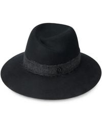 Maison Michel - Virginie Wool Felt Fedora Hat - Lyst