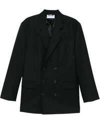 Moschino - Double-Breasted Acetate Jacket - Lyst