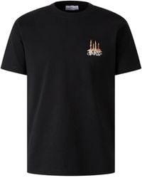 Off-White c/o Virgil Abloh - Graphic-print Round-neck T-shirt - Lyst