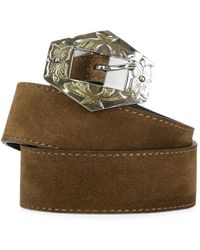 Fortela - Yuchi Suede Belt - Lyst