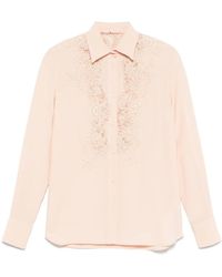 Ermanno Scervino - Lace-Panel Shirt - Lyst