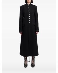 Ann Demeulemeester - Washed Wool Coat - Lyst