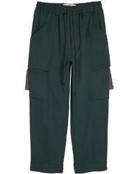 Song For The Mute - Tabbed Straight-leg Cargo Trousers - Lyst