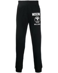 Moschino - Logo-Print Track Pants - Lyst