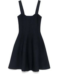 Maje - Mini Knitted Babydoll Dress - Lyst