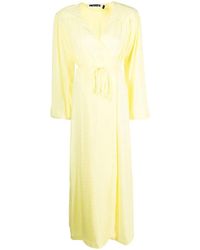 ROTATE BIRGER CHRISTENSEN - Long-Sleeve Maxi Dress - Lyst