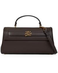 KARL LAGERFELD - K/Autograph Small Top Handle Bag - Lyst
