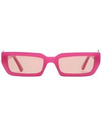 3.PARADIS - Le Petit Carré Rectangle-Frame Sunglasses - Lyst