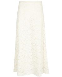 The Great - Relic Lace Midi Skirt - Lyst
