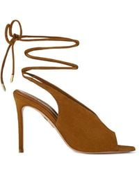 Aquazzura - Sandales Lais À Bout Ouvert - Lyst
