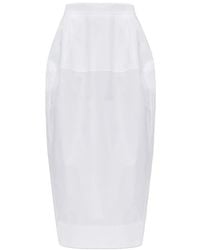 Rohe - Midi-Rok Met Zak - Lyst