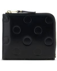 Comme des Garçons - Polka-Dot Embossed Wallet - Lyst